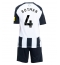 Maillot de football Réplique Newcastle United Sven Botman #4 Domicile Enfant 2024-25 Manche Courte (+ Pantalon court)