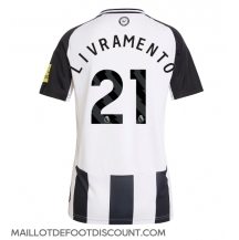 Maillot de football Réplique Newcastle United Tino Livramento #21 Domicile Femme 2024-25 Manche Courte