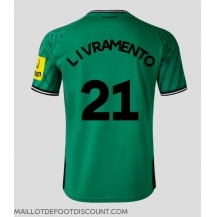 Maillot de football Réplique Newcastle United Tino Livramento #21 Extérieur 2023-24 Manche Courte