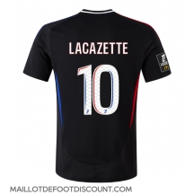 Maillot de football Réplique Olympique Lyonnais Alexandre Lacazette #10 Extérieur 2024-25 Manche Courte