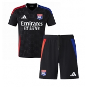 Maillot de football Réplique Olympique Lyonnais Extérieur Enfant 2024-25 Manche Courte (+ Pantalon court)