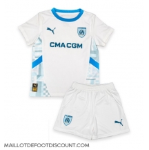 Maillot de football Réplique Olympique de Marseille Domicile Enfant 2024-25 Manche Courte (+ Pantalon court)