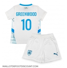 Maillot de football Réplique Olympique de Marseille Mason Greenwood #10 Domicile Enfant 2024-25 Manche Courte (+ Pantalon court)