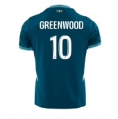 Maillot de football Réplique Olympique de Marseille Mason Greenwood #10 Extérieur 2024-25 Manche Courte