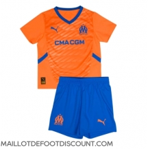 Maillot de football Réplique Olympique de Marseille Troisième Enfant 2024-25 Manche Courte (+ Pantalon court)