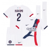 Maillot de football Réplique Paris Saint-Germain Achraf Hakimi #2 Extérieur Enfant 2024-25 Manche Courte (+ Pantalon court)