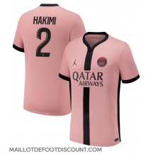 Maillot de football Réplique Paris Saint-Germain Achraf Hakimi #2 Troisième 2024-25 Manche Courte