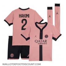 Maillot de football Réplique Paris Saint-Germain Achraf Hakimi #2 Troisième Enfant 2024-25 Manche Courte (+ Pantalon court)