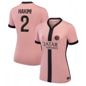 Maillot de football Réplique Paris Saint-Germain Achraf Hakimi #2 Troisième Femme 2024-25 Manche Courte