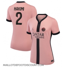 Maillot de football Réplique Paris Saint-Germain Achraf Hakimi #2 Troisième Femme 2024-25 Manche Courte