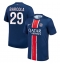 Maillot de football Réplique Paris Saint-Germain Bradley Barcola #29 Domicile 2024-25 Manche Courte