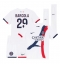 Maillot de football Réplique Paris Saint-Germain Bradley Barcola #29 Extérieur Enfant 2024-25 Manche Courte (+ Pantalon court)