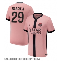 Maillot de football Réplique Paris Saint-Germain Bradley Barcola #29 Troisième 2024-25 Manche Courte