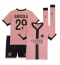 Maillot de football Réplique Paris Saint-Germain Bradley Barcola #29 Troisième Enfant 2024-25 Manche Courte (+ Pantalon court)