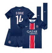 Maillot de football Réplique Paris Saint-Germain Desire Doue #14 Domicile Enfant 2024-25 Manche Courte (+ Pantalon court)