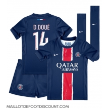 Maillot de football Réplique Paris Saint-Germain Desire Doue #14 Domicile Enfant 2024-25 Manche Courte (+ Pantalon court)