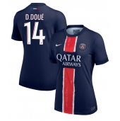 Maillot de football Réplique Paris Saint-Germain Desire Doue #14 Domicile Femme 2024-25 Manche Courte