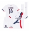 Maillot de football Réplique Paris Saint-Germain Desire Doue #14 Extérieur Enfant 2024-25 Manche Courte (+ Pantalon court)