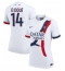 Maillot de football Réplique Paris Saint-Germain Desire Doue #14 Extérieur Femme 2024-25 Manche Courte