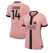 Maillot de football Réplique Paris Saint-Germain Desire Doue #14 Troisième Femme 2024-25 Manche Courte