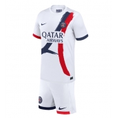 Maillot de football Réplique Paris Saint-Germain Extérieur Enfant 2024-25 Manche Courte (+ Pantalon court)