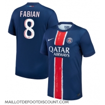 Maillot de football Réplique Paris Saint-Germain Fabian Ruiz #8 Domicile 2024-25 Manche Courte