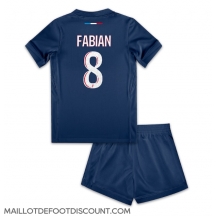 Maillot de football Réplique Paris Saint-Germain Fabian Ruiz #8 Domicile Enfant 2024-25 Manche Courte (+ Pantalon court)