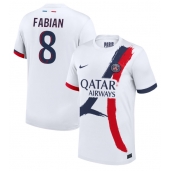 Maillot de football Réplique Paris Saint-Germain Fabian Ruiz #8 Extérieur 2024-25 Manche Courte