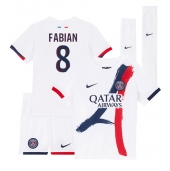 Maillot de football Réplique Paris Saint-Germain Fabian Ruiz #8 Extérieur Enfant 2024-25 Manche Courte (+ Pantalon court)