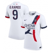 Maillot de football Réplique Paris Saint-Germain Goncalo Ramos #9 Extérieur Femme 2024-25 Manche Courte