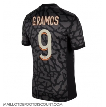 Maillot de football Réplique Paris Saint-Germain Goncalo Ramos #9 Troisième 2023-24 Manche Courte