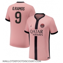 Maillot de football Réplique Paris Saint-Germain Goncalo Ramos #9 Troisième 2024-25 Manche Courte