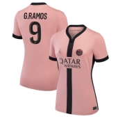 Maillot de football Réplique Paris Saint-Germain Goncalo Ramos #9 Troisième Femme 2024-25 Manche Courte