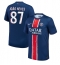 Maillot de football Réplique Paris Saint-Germain Joao Neves #87 Domicile 2024-25 Manche Courte