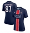 Maillot de football Réplique Paris Saint-Germain Joao Neves #87 Domicile Femme 2024-25 Manche Courte