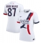 Maillot de football Réplique Paris Saint-Germain Joao Neves #87 Extérieur Femme 2024-25 Manche Courte