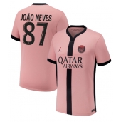 Maillot de football Réplique Paris Saint-Germain Joao Neves #87 Troisième 2024-25 Manche Courte