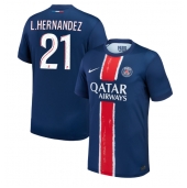 Maillot de football Réplique Paris Saint-Germain Lucas Hernandez #21 Domicile 2024-25 Manche Courte