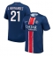 Maillot de football Réplique Paris Saint-Germain Lucas Hernandez #21 Domicile 2024-25 Manche Courte