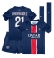 Maillot de football Réplique Paris Saint-Germain Lucas Hernandez #21 Domicile Enfant 2024-25 Manche Courte (+ Pantalon court)