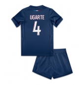 Maillot de football Réplique Paris Saint-Germain Manuel Ugarte #4 Domicile Enfant 2024-25 Manche Courte (+ Pantalon court)