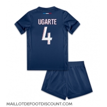 Maillot de football Réplique Paris Saint-Germain Manuel Ugarte #4 Domicile Enfant 2024-25 Manche Courte (+ Pantalon court)