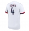 Maillot de football Réplique Paris Saint-Germain Manuel Ugarte #4 Extérieur 2024-25 Manche Courte