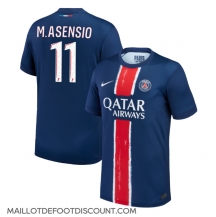 Maillot de football Réplique Paris Saint-Germain Marco Asensio #11 Domicile 2024-25 Manche Courte