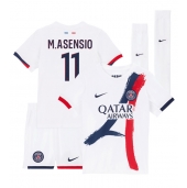 Maillot de football Réplique Paris Saint-Germain Marco Asensio #11 Extérieur Enfant 2024-25 Manche Courte (+ Pantalon court)