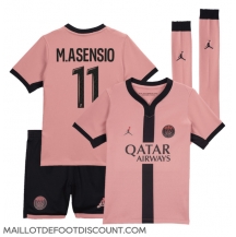 Maillot de football Réplique Paris Saint-Germain Marco Asensio #11 Troisième Enfant 2024-25 Manche Courte (+ Pantalon court)