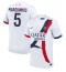 Maillot de football Réplique Paris Saint-Germain Marquinhos #5 Extérieur 2024-25 Manche Courte