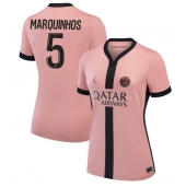 Maillot de football Réplique Paris Saint-Germain Marquinhos #5 Troisième Femme 2024-25 Manche Courte