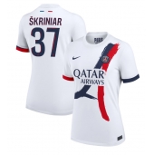 Maillot de football Réplique Paris Saint-Germain Milan Skriniar #37 Extérieur Femme 2024-25 Manche Courte