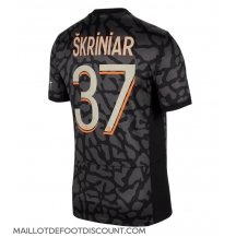 Maillot de football Réplique Paris Saint-Germain Milan Skriniar #37 Troisième 2023-24 Manche Courte